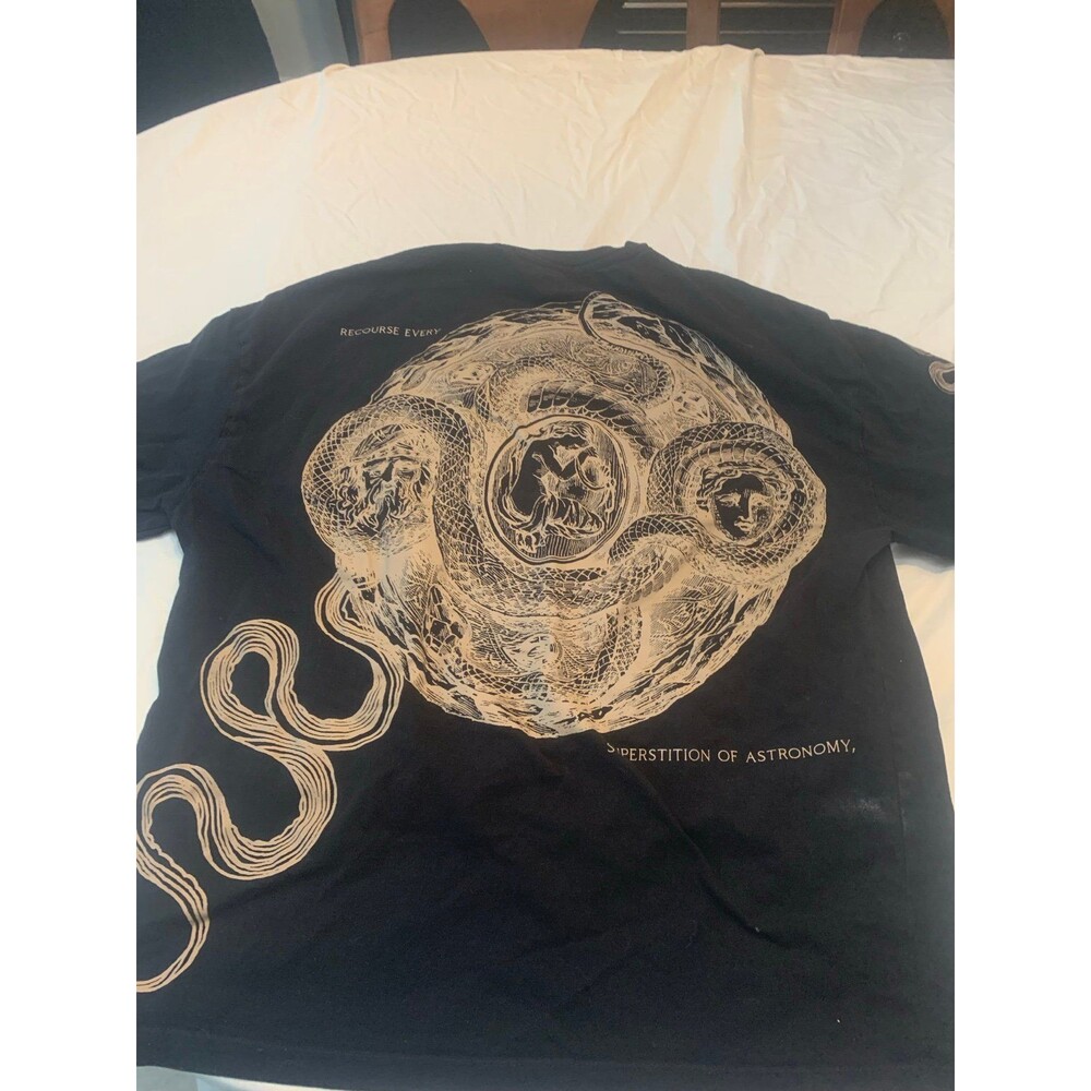 Bershka Mystic Astronomy Graphic Tee – Size Small